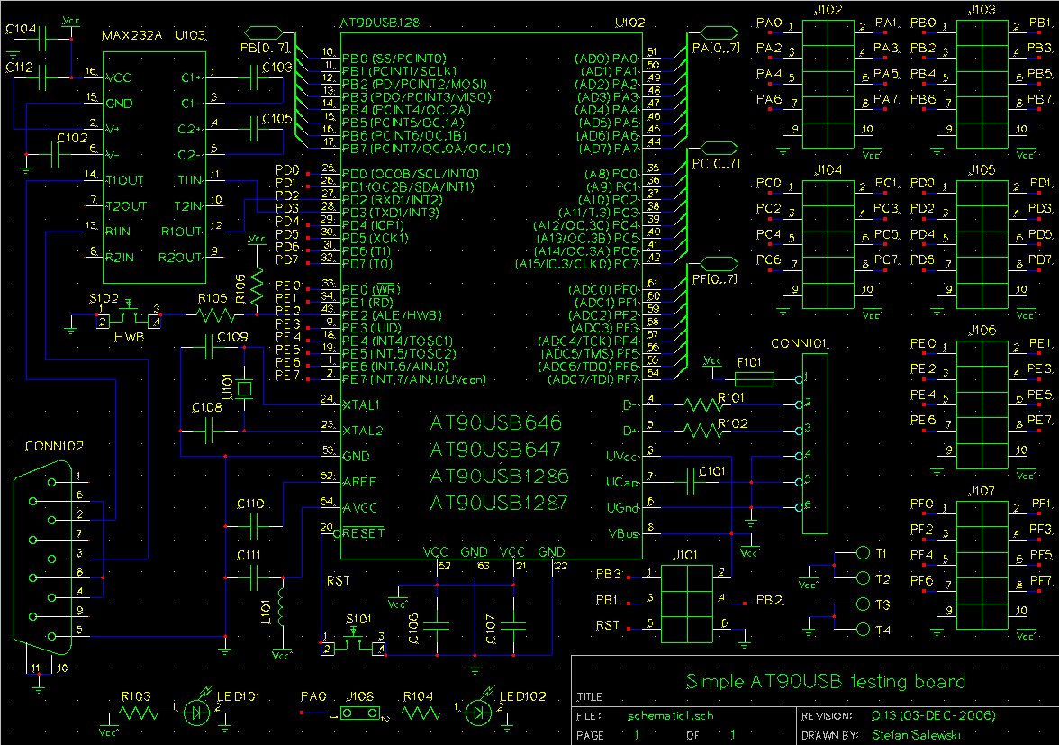 Schaltplan AT90USB (PNG)